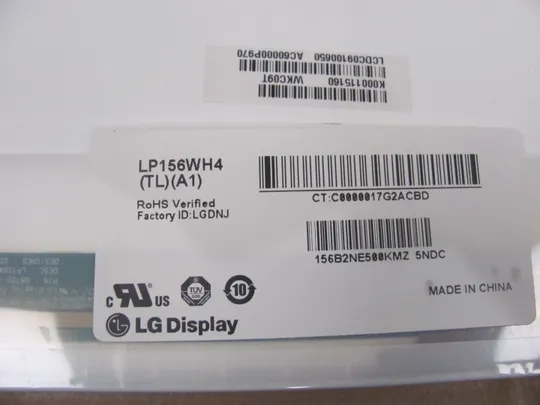 МР5-3 матриця LP156WH4 TL A1	15.6" LVDS 40 pin TN LCM, a-Si TFT-LCD Продаж