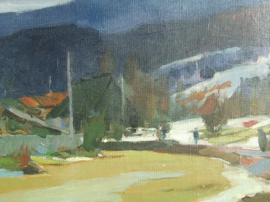 Нар.худ.Урср. Глюк Г. 1912-1983 рр. роз. 54х82 см. п.о. 1960 р. закарпатська школа Ужгород . Де купити