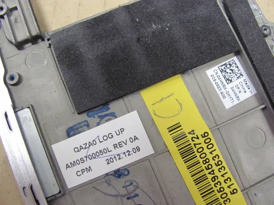 693-27 Кришка панель палмрест 0VCJ90 AM0S700050L для  сенсорний DELL XPS 12 9Q33 9Q23 оригінал Торговий майданчик