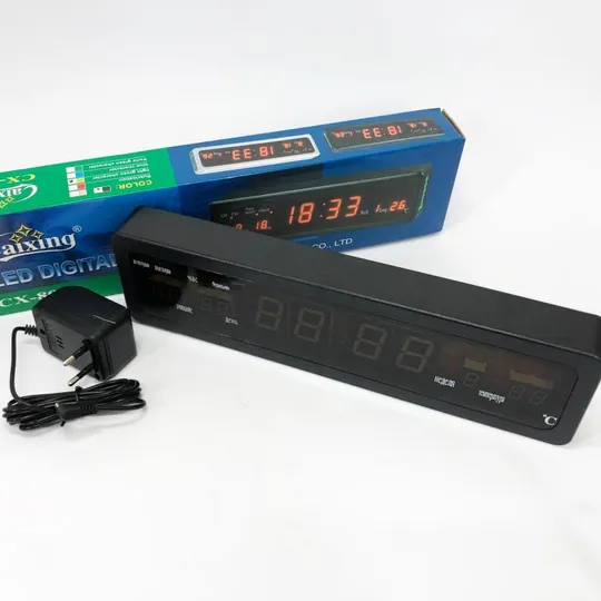 Электронные часы Caixing СХ-808, Цифровые настольные часы квадратные, LED Лед часы настольные Продаж