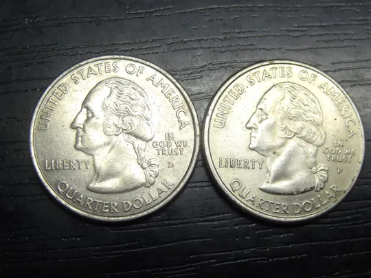 Купити 1/4 долара 2001 США Нью-Йорк (два різновиди)