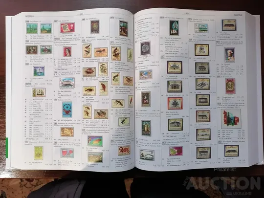 Каталог марок-Yvert&amp;Tellier- Океания и Австралия-2023. Новейшее последнее цветное издание. Новый- Люкс-Идеал. Продаж