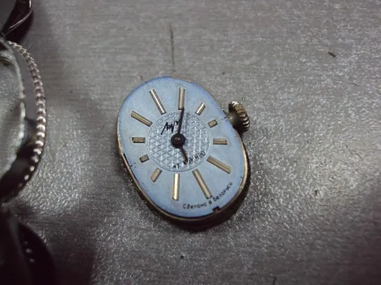 Женские наручные часы Луч 17 камней Беларусь с браслетом длина 17 см №13015 Недорого