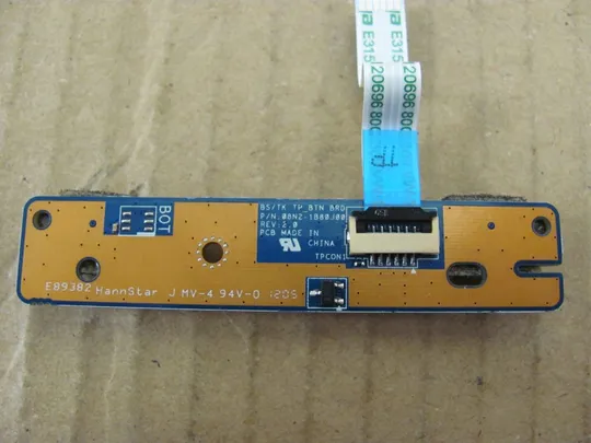 номер0234-18 плата кнопки тачпаду N0Y3T10A01 для TOSHIBA C670 C670D C675 C675D оригінал З аукціону