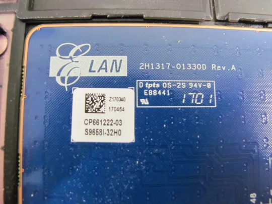 661-3 Кришка панель палмрест та тачпад PVD/E330218 для  Fujitsu Celsius H760 H770 оригінал в Україні