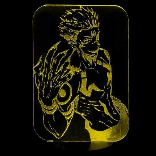 Акриловий світильник-нічник Юдзі Ітадорі жовтий tty-n000261 Ціна