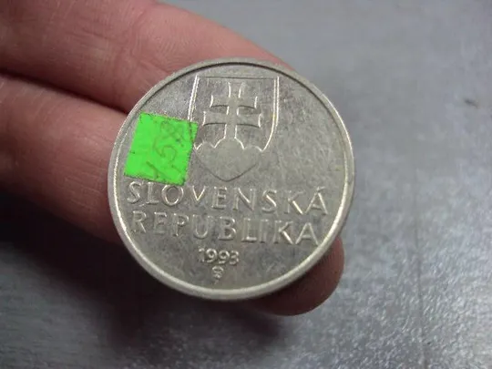 монета словакия 5 крон 1993 №8842 З аукціону