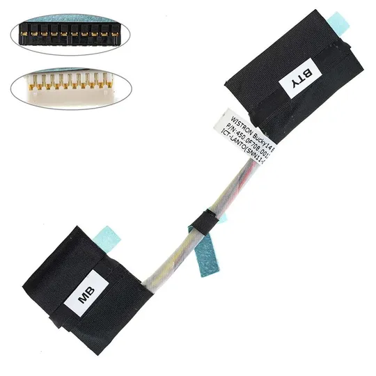 Шлейф для подключения аккумулятора DELL (5480,5481,5482) 450.0f708.0012 Ціна