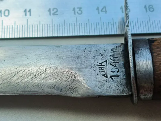 Нож разведчика, ЗИК 1944 год З аукціону