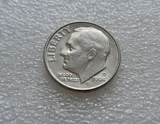 (8109 ря) 1 дайм 1994 D США (10 центів 1994) З аукціону