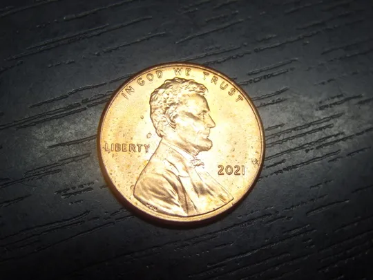 1 цент 2021 США Ціна