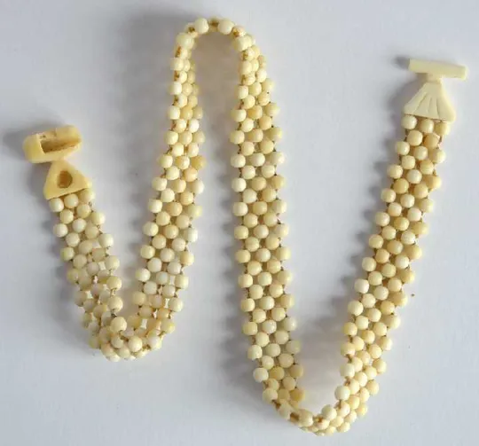 Антикварне кольє слонова кістка 1930 Holland Недорого