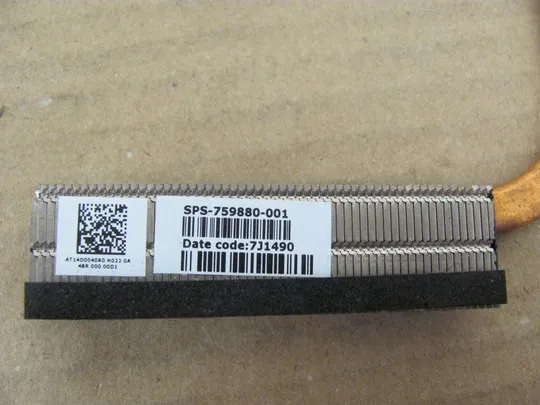 403-12 термотрубка охолодження 759880-001 AT14D0040R0 для HP Pavilion 15-G 15-S 15-R 250 G3, 255 G3 оригінал Інтернет-аукціон