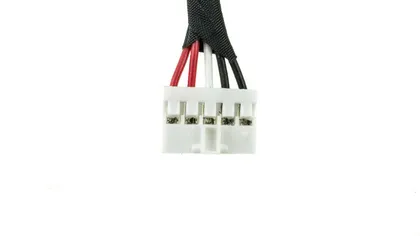 фото, Роз'єм живлення PJ661 (Lenovo: Y700-14ISK series), з кабелем