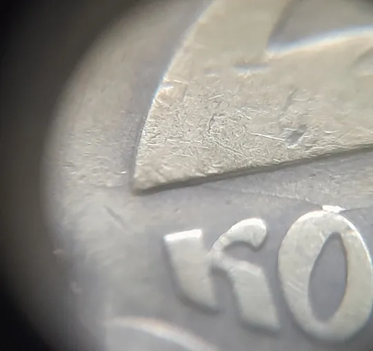 (7133) 25 копійок 1992 3БАм різновид розколів в слові "КОПІЙОК" на реверсі (25 копеек 1992 3БАм брак) Продаж