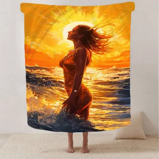 Плед 3D Океанский соблазн 2832_B 13089 135х160 см Ціна