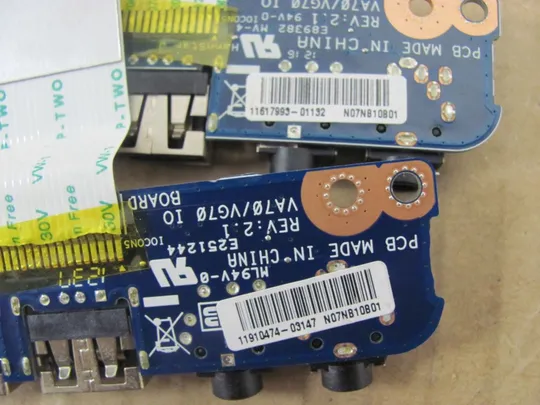 номер0282-18 плата USB AUDIO N07NB10B01 для Acer Aspire V3-771 V3-771G оригінал Інтернет-аукціон