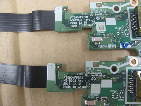 687-14 плата LAN FT590/FP531 NS-B905 DA30000LF30 DA30000LF40 для Lenovo ThinkPad T590 P53S  T15 P15s Gen1, Gen2 оригінал Продаж