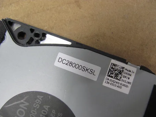 840-44 Вентилятор (кулер, FAN) DC28000SKSL 0VGJW5 для Dell Latitude 9420 2-in-1  оригінал З аукціону