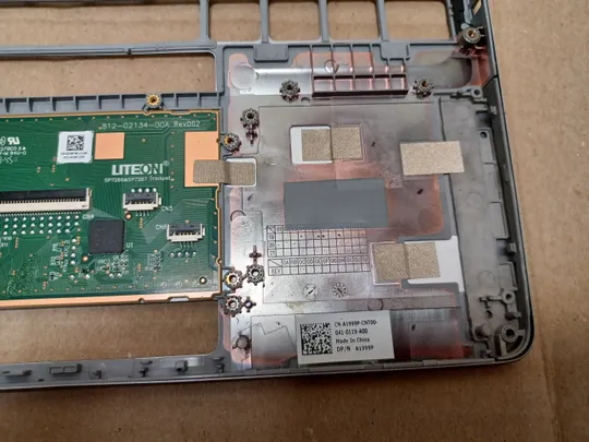 номер1062-20 Кришка панель палмрест та тачпад AM2VY000300 A1999P для Dell Latitude 5500 5501 5510 5511 Precision 3540 3541 3551 топкейс Верхня панель палмрест cover-C оригінал Продаж