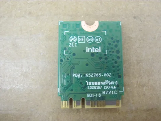 Купити номер0842-13 WI-FI модуль AX210NGW 04CX88  для Dell Precision 7550 7560 7750 7760 оригінал