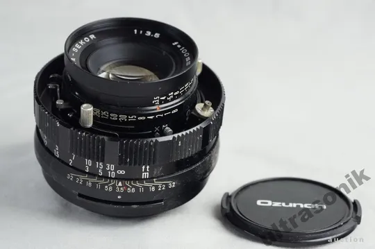 Mamiya-Sekor 100mm/3,5 объектив для среднего формата Mamiya 6x9, 9x12 Ф55мм Japan Вживане Продаж