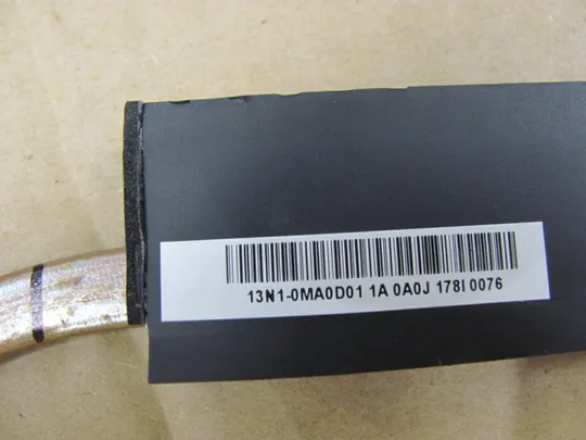 737-17 термотрубка охолодження 13N1-0MA0D01  для Acer TravelMate P2510 оригінал Продаж