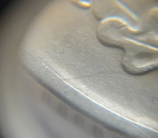 (1816да) 25 копійок 1994 1БАк розкол на аверсі (25 копеек 1994 1БАк брак раскол) Продаж