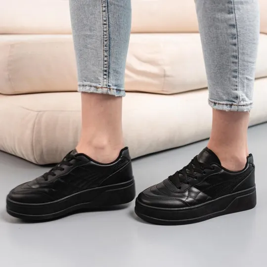 Кроссовки женские Fashion Samantha 3949 39 размер 25 см Черный Продаж