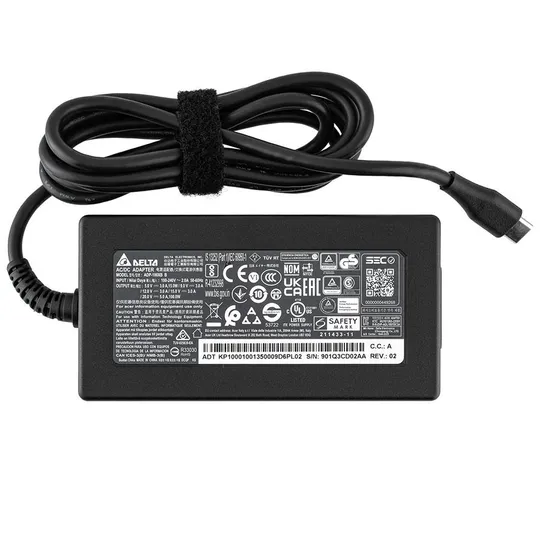 Оригінальний блок живлення для ноутбука ACER TYPE-C 100W, black, RECTANGULAR З аукціону