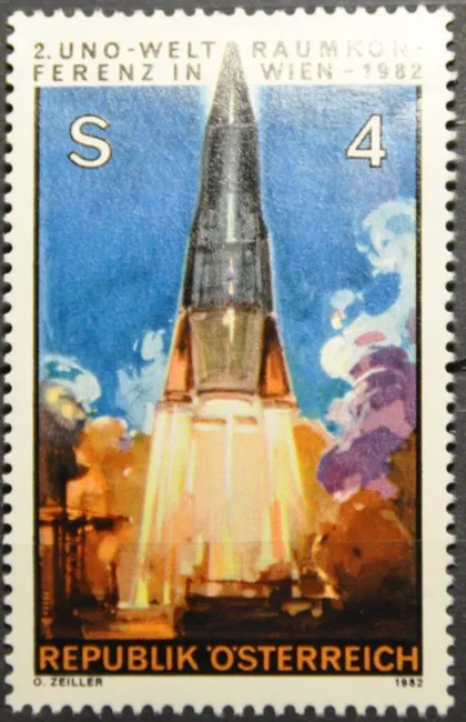 фото, Австрия Космос 1982