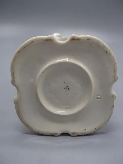 Фигура фарфор Германия путти ребенок и козлик мальчик с козленком высота 14 см №14345 З аукціону