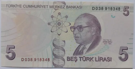 Купити 5 лір 2009 року Туреччина Тип 2