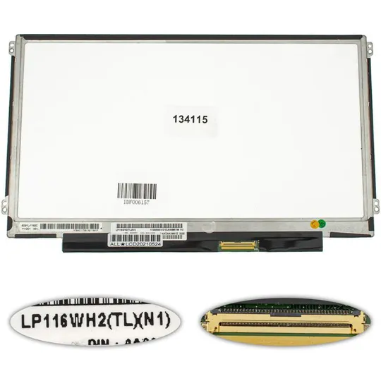 УЦЕНКА! Матрица 11.6" LP116WH2-TLN1 (1366*768, 40pin, LED, SLIM (горизонтальные ушки), матовая, раз Ціна