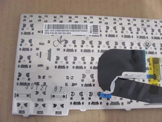 номер0326-5 клавіатура Клавіатура для ноутбука  Keyboard Клавіатура робоча 9Z.N6YSN.00G для SAMSUNG NP600 NP600B4B оригінал Де купити