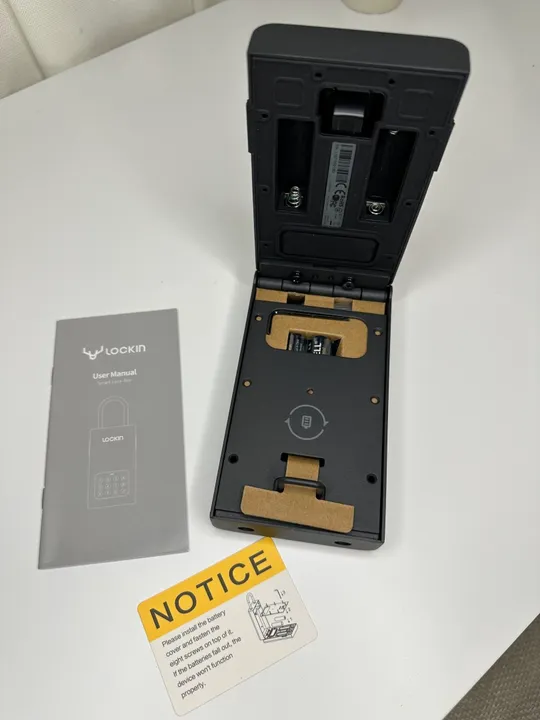 Портативний настінний дверний підвісний замок Smart Lock Box L1 Lockin L1 Smart Lockbox, 30 груп паролів, розблокування Bluetooth і PIN-коду(21) Продаж