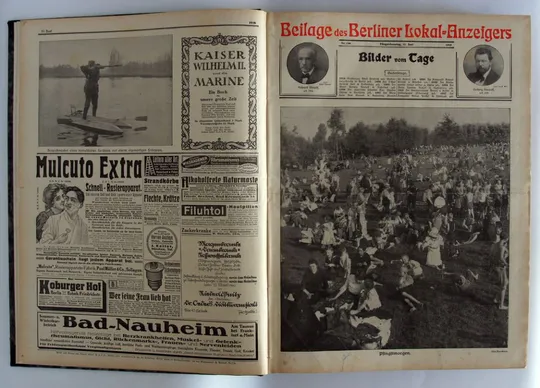 Підшивка газети Berliner Lokal-Anzeiger 1916-17 рр. Перша світова, Німеччина Продаж
