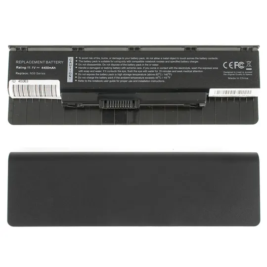 Батарея для ноутбука ASUS A32-N56 (N46, N56, N76 series) 10.8V 4400mAh Black Ціна