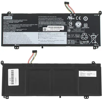 фото, Оригінальна батарея для ноутбука LENOVO L19C4PDB (ThinkBook 14s Yoga ITL, 14 G2 ARE) 15.44V 3912mAh 60Wh Black (5B10Z21209)