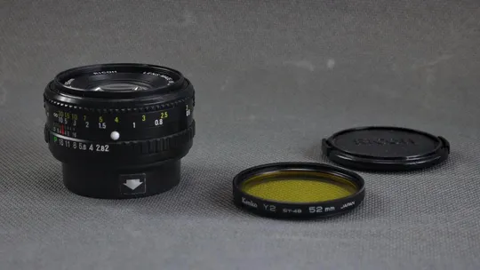 штатний объектив Pentax-M Rikenon P MC 50mm/2.0 Ф52мм Продаж