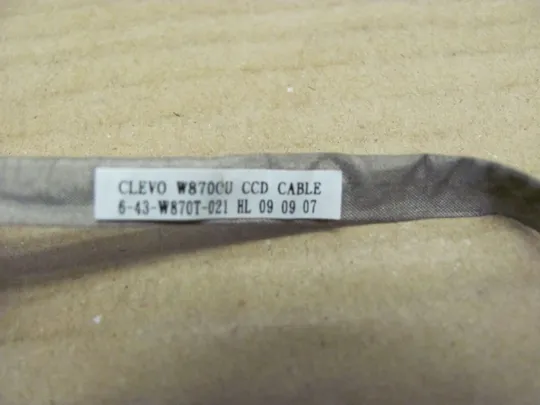 Купити 555-16 WEB камера 6-88-M740C-4913 зі шлейфом 6-43-W870T-021 для Clevo W87CU M860TU, M860L, M865TU оригінал