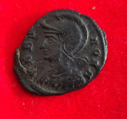 Древня Монета Капитолийская Волчица, Ромул и Рем, император Рима Константин Великий 330годн.э. fb441 Ціна