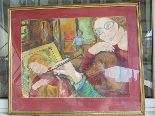 Закарпатская школа  Ердели Бокшая  МИКИТА В. .  раз.70х55 см.     также много другого. Характеристики