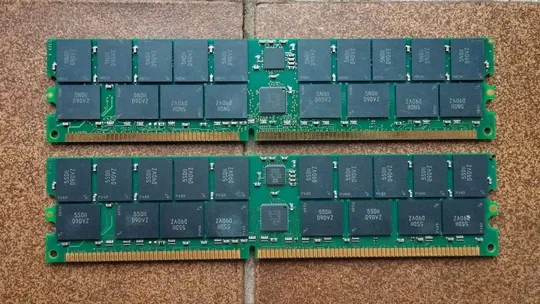 Купити серверная память 4GB KIT (2x2GB) Micron DDR PC3200R 400MHZ ECC REG DDR Memory MT36VDDF25672G-40BD