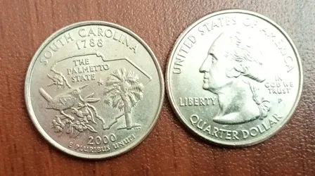 25 цент півд кароліна Ціна