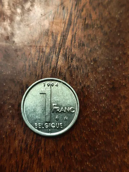 фото, Бельгія 1 франк 1994 BELGIQUE