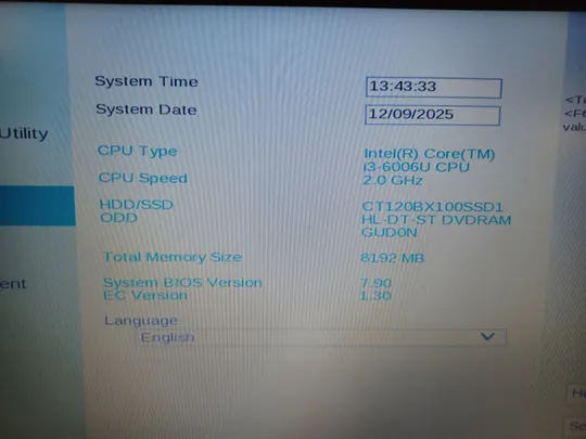 0846... TOSHIBA SATELLITE PRO R50-C  core i3-6006u 8gb 120gb  НІМЕЧЧИНА З аукціону