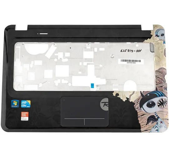 Купити Б.У. Верхня частина корпусу для ноутбука HP (Pavilion DV6-3000), black