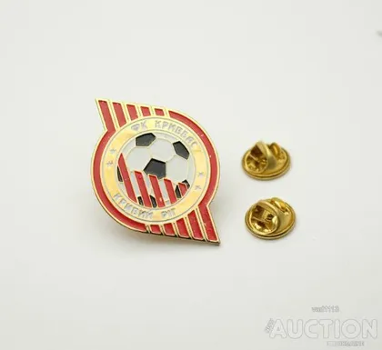 фото, Футбол серия больших значков 32 мм клубы Украины -  ФК Кривбасс Кривой Рог Днепропетровская область