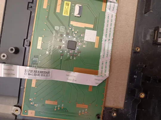 номер1058-23 корпус кришка AP1QB000410 0K3Y92 для Dell Alienware 17 R4 R5  Палмрест корпус топкейс Верхня панель палмрест cover-C тачпад сенсорна панель touchpad оригінал На торгах